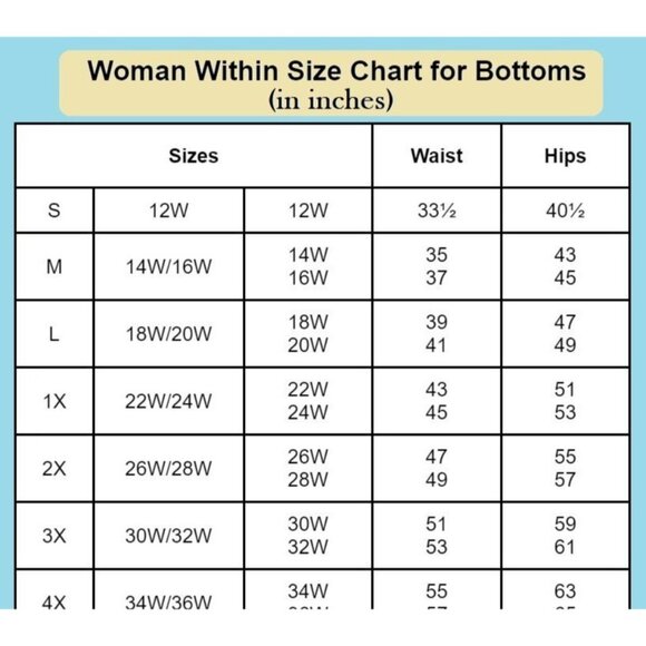 Woman Within Classic Fit Jeans Size 16W Black Cotton Pants Elastic Waist Pull On - Picture 8 of 10